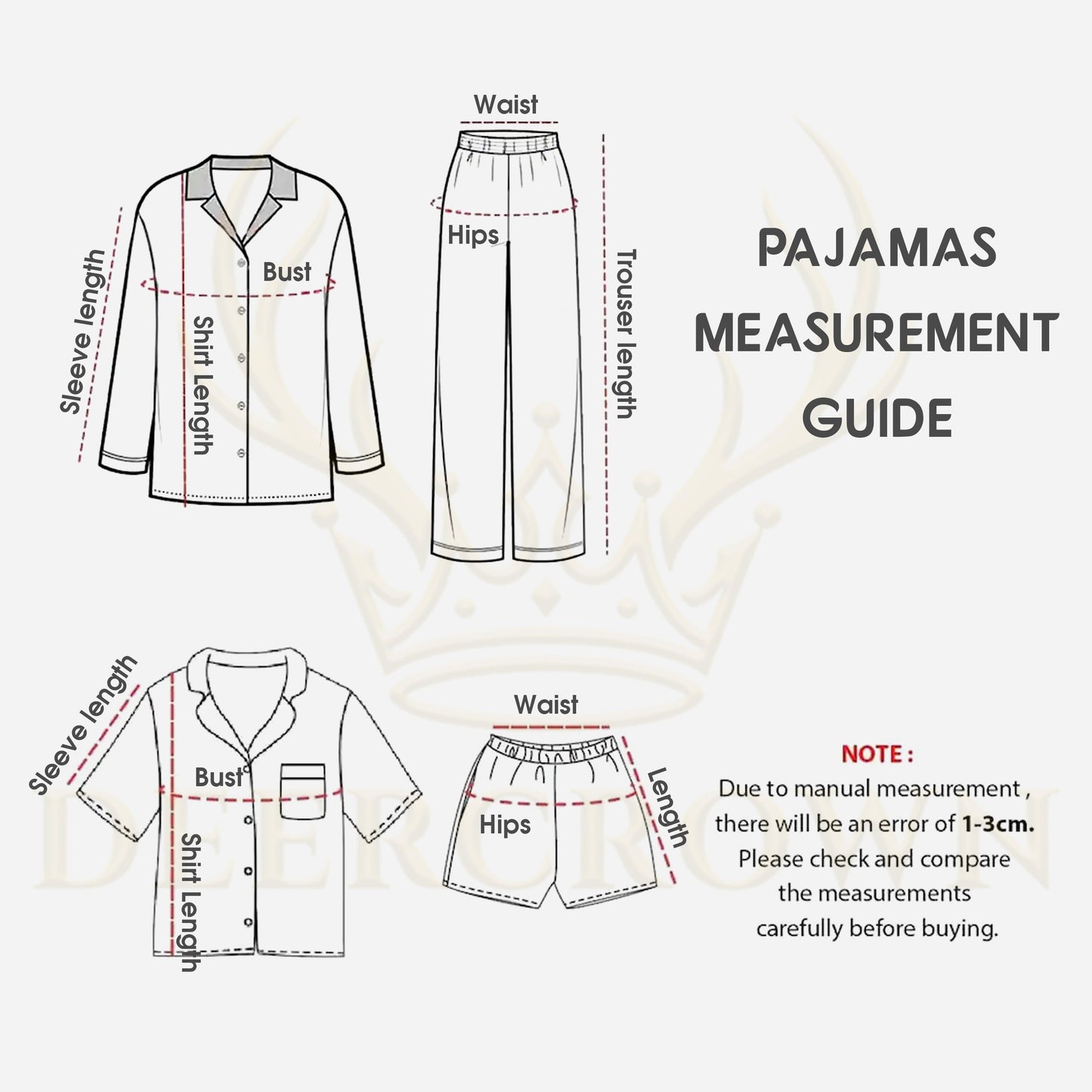 PJ-262-Coral Reef Premium Satin Pajama Set, White Ocean Undersea Print Nautical Loungewear Sleepwear Collection
