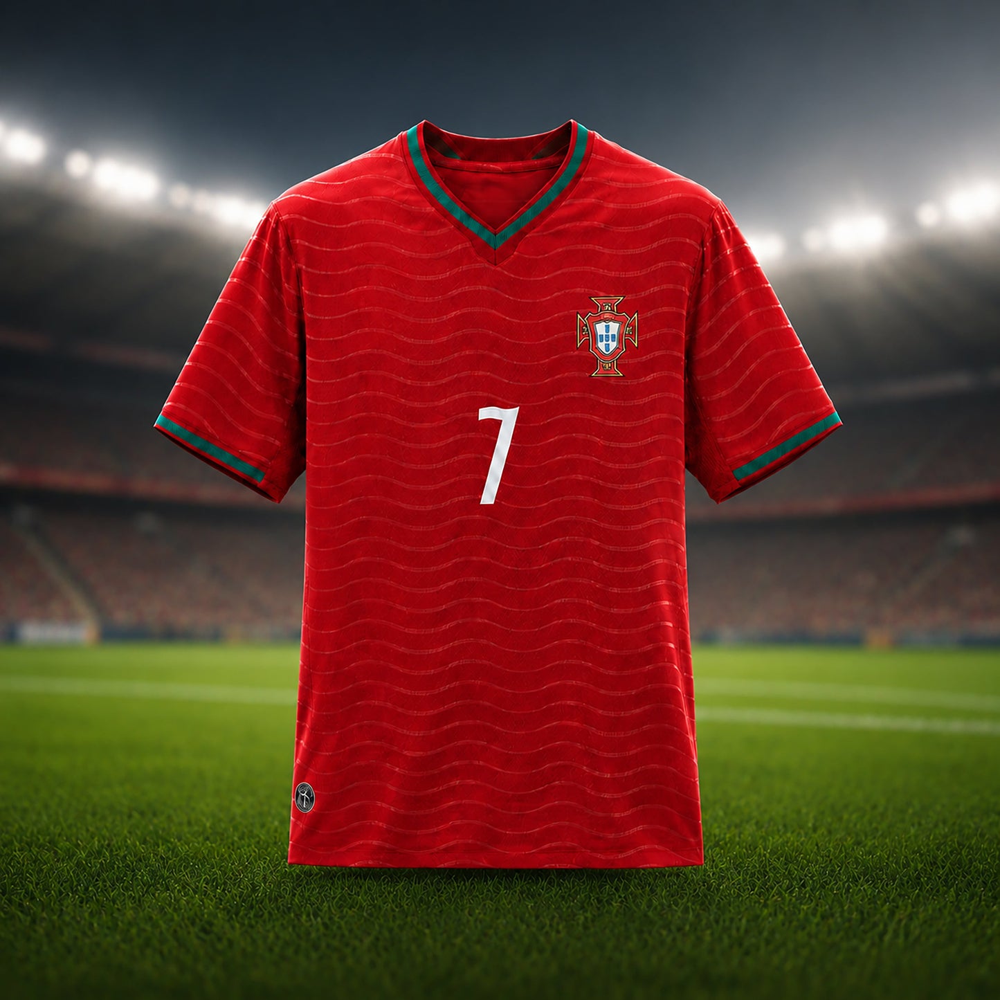 SJ-450,451-Adult/Youth Portugal National Team Home And Away Soccer Kit Set Featuring Ronaldo Player Signature Print